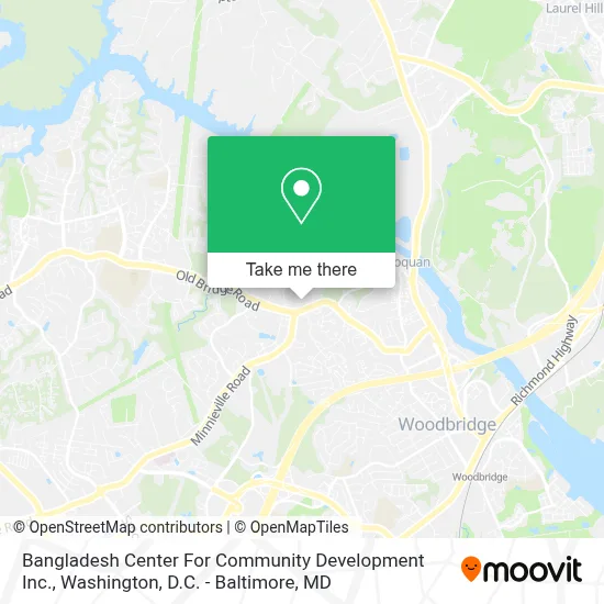 Bangladesh Center For Community Development Inc. map