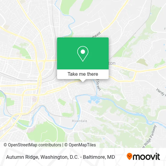 Autumn Ridge map