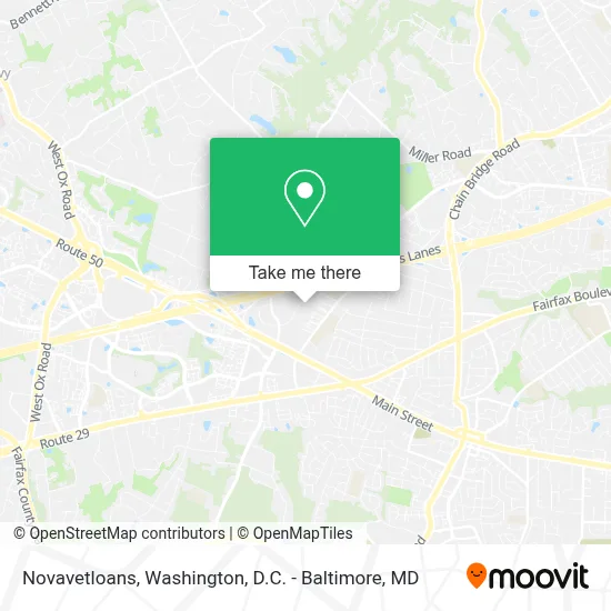 Novavetloans map