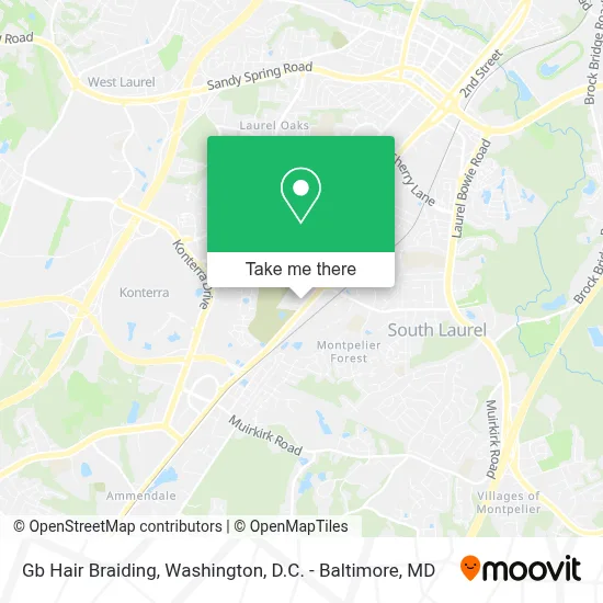 Gb Hair Braiding map