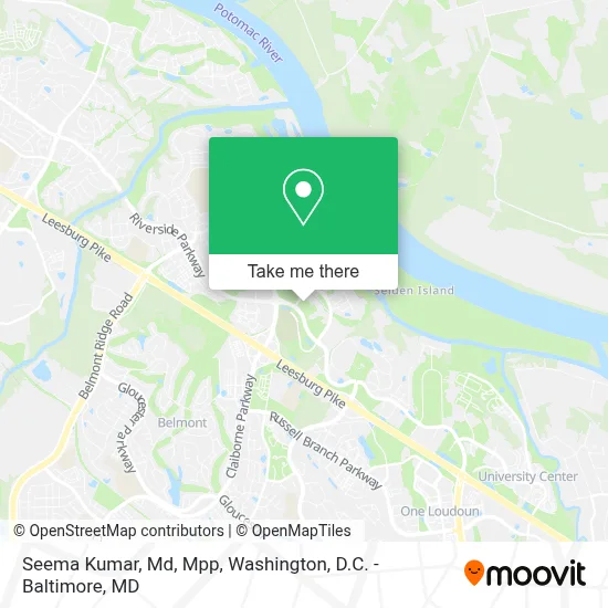 Seema Kumar, Md, Mpp map