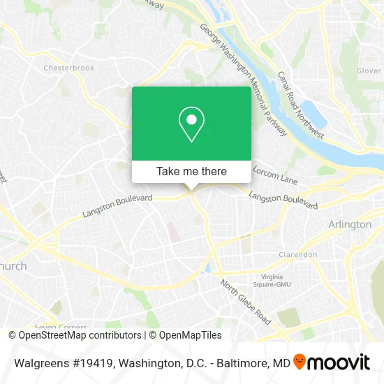 Walgreens #19419 map