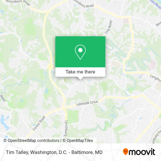Tim Talley map