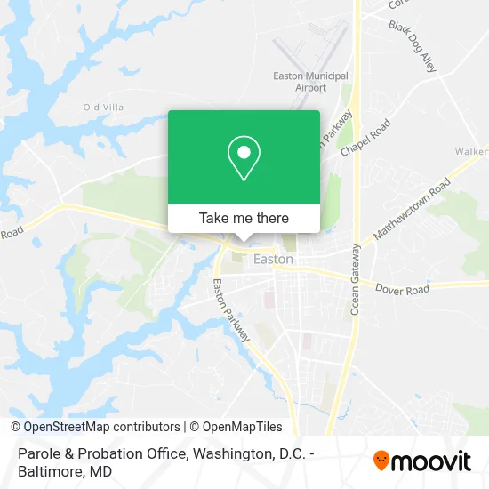 Parole & Probation Office map
