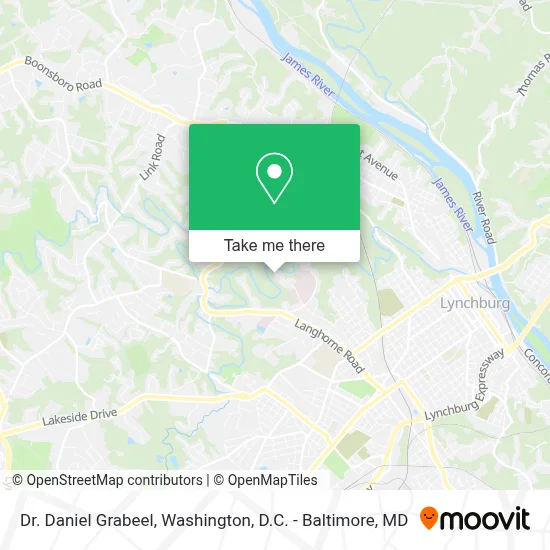 Dr. Daniel Grabeel map