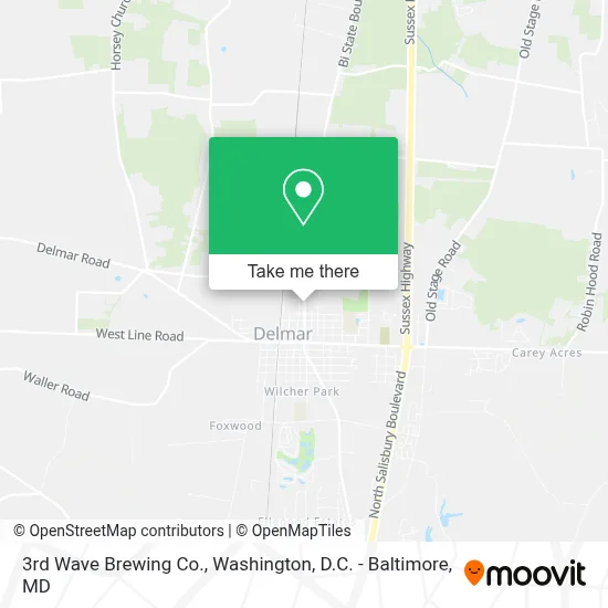 3rd Wave Brewing Co. map