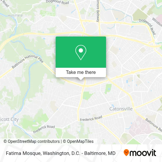 Fatima Mosque map