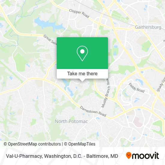 Val-U-Pharmacy map