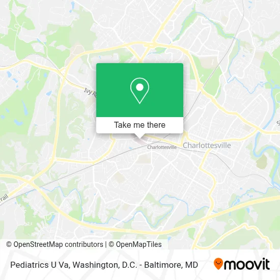 Pediatrics U Va map