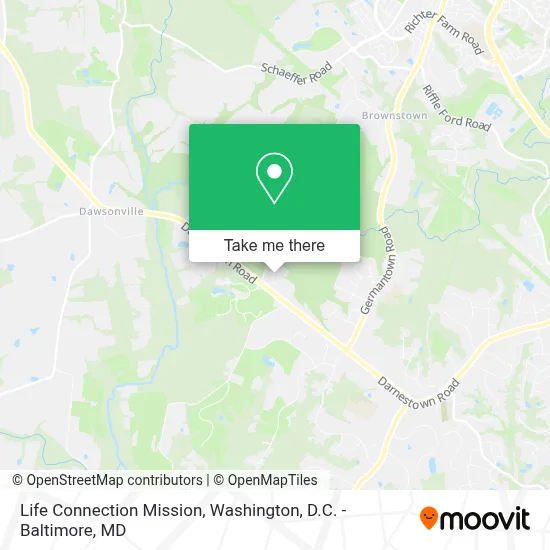 Life Connection Mission map