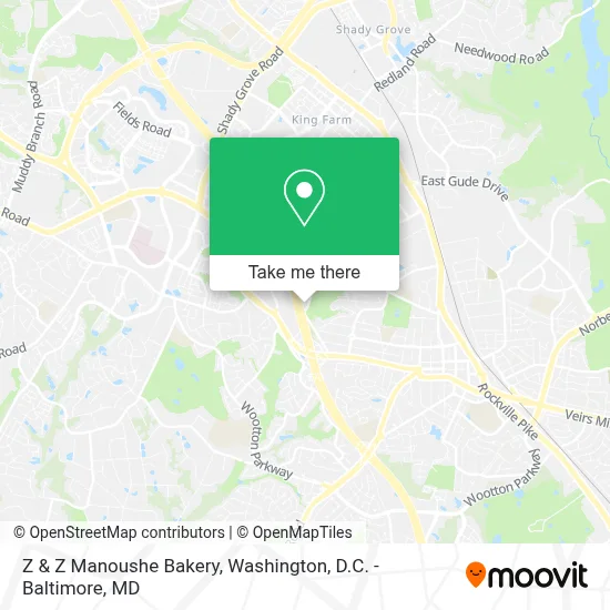 Z & Z Manoushe Bakery map