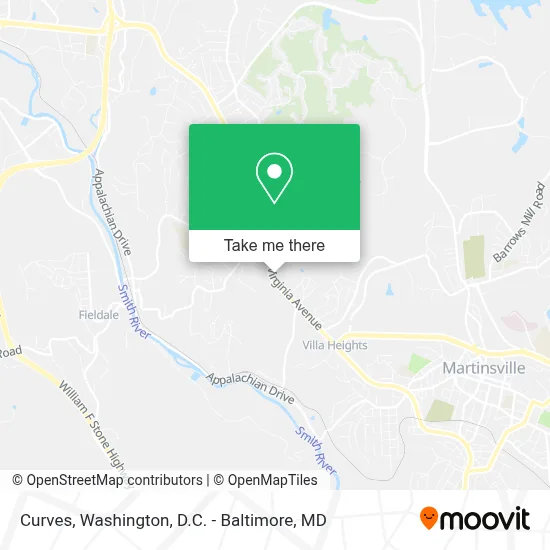 Curves map