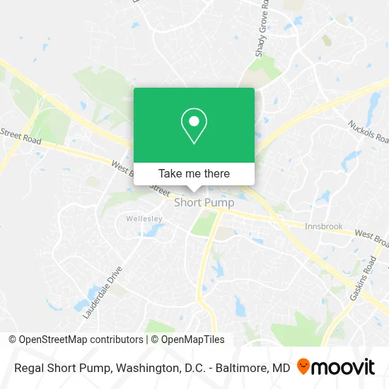 Regal Short Pump map