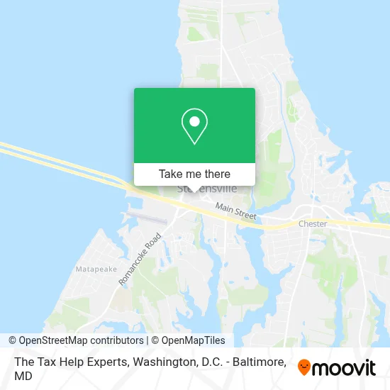 The Tax Help Experts map