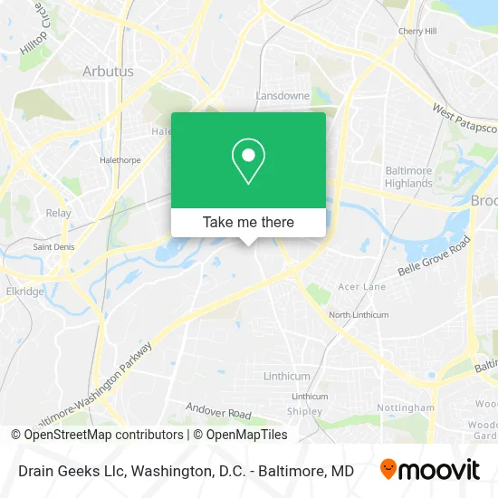 Drain Geeks Llc map