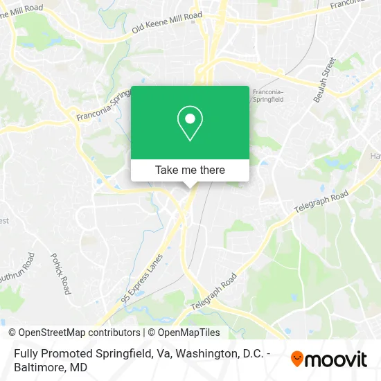 Fully Promoted Springfield, Va map