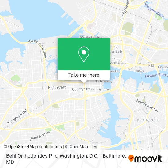 Behl Orthodontics Pllc map