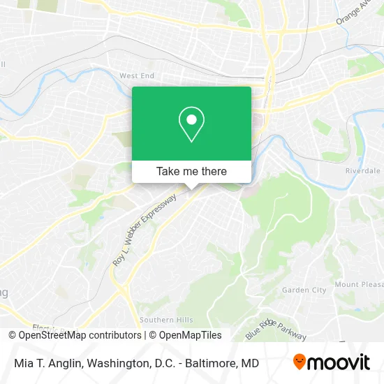 Mia T. Anglin map