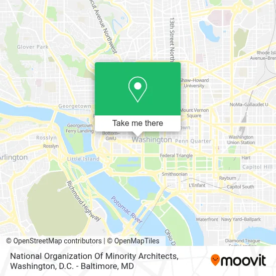 National Organization Of Minority Architects map