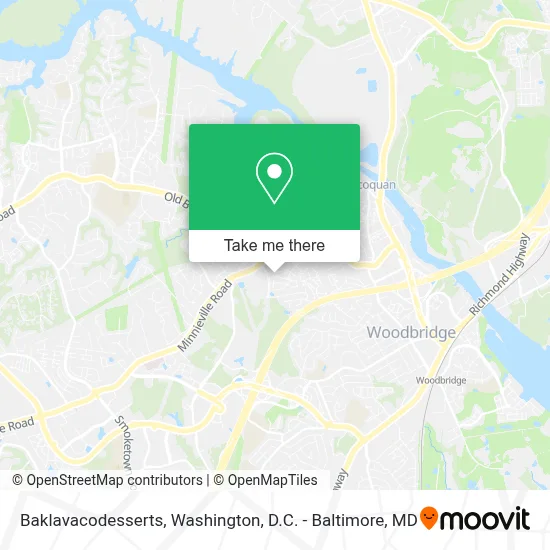 Baklavacodesserts map