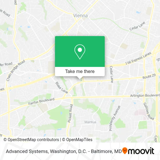 Advanced Systems map