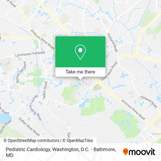 Pediatric Cardiology map
