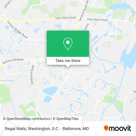 Regal Nails map