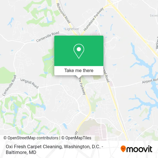 Oxi Fresh Carpet Cleaning map