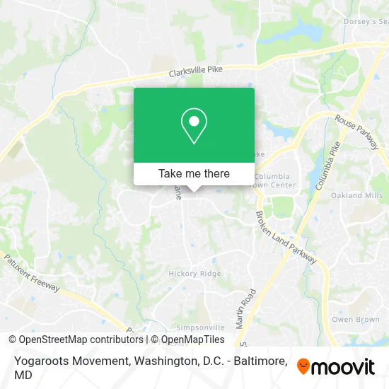 Yogaroots Movement map