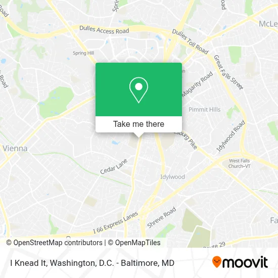 I Knead It map