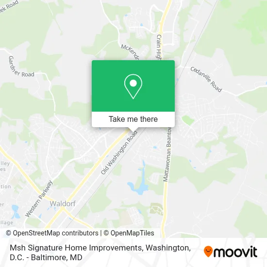 Msh Signature Home Improvements map
