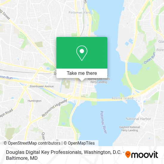 Douglas Digital Key Professionals map