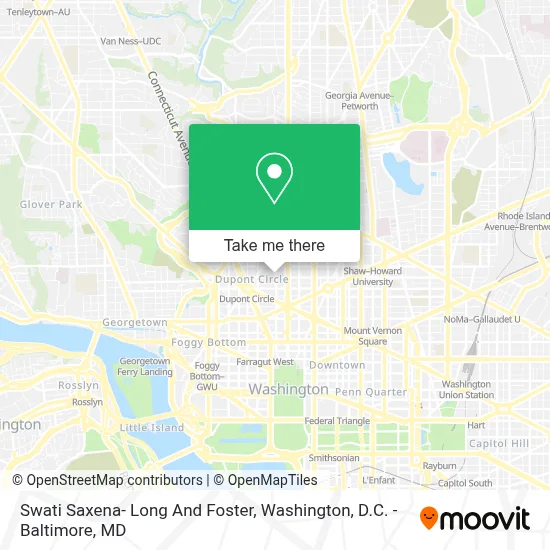 Swati Saxena- Long And Foster map