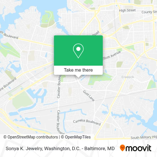 Sonya K. Jewelry map