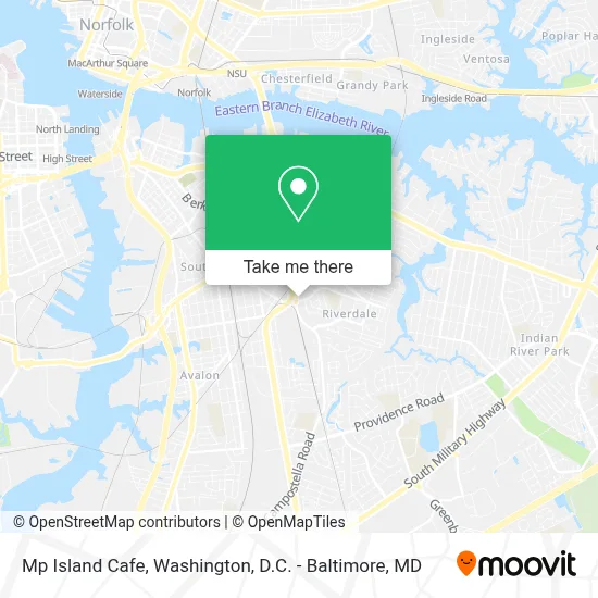 Mp Island Cafe map