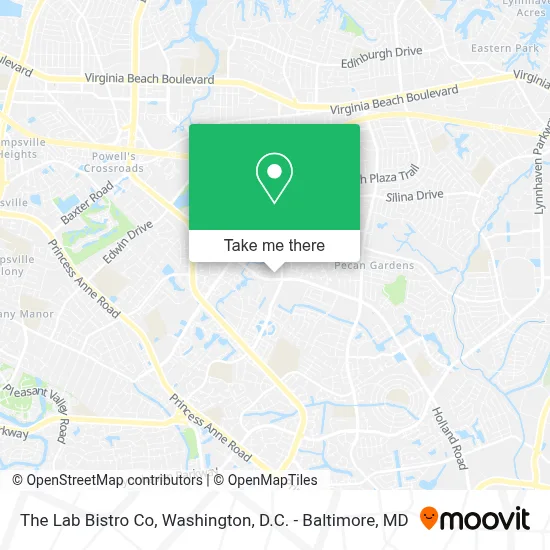 The Lab Bistro Co map