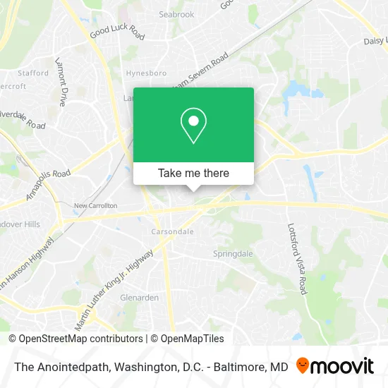 The Anointedpath map