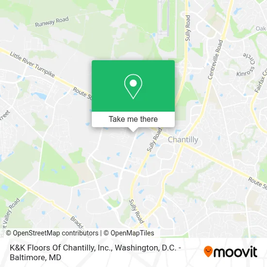 K&K Floors Of Chantilly, Inc. map