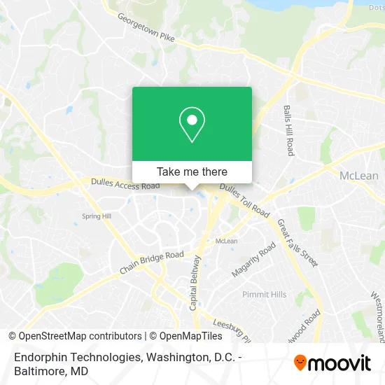 Endorphin Technologies map