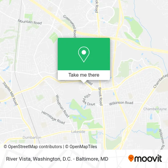 River Vista map