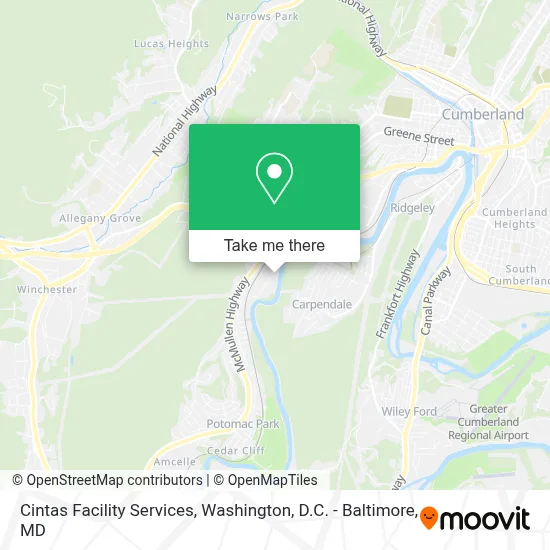 Cintas Facility Services map