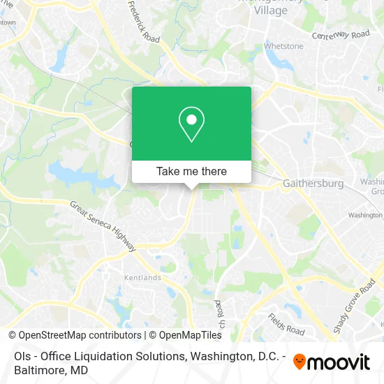 Ols - Office Liquidation Solutions map