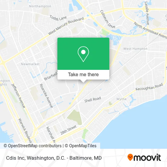 Cdis Inc map