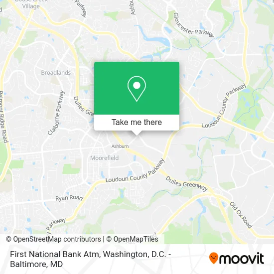 First National Bank Atm map