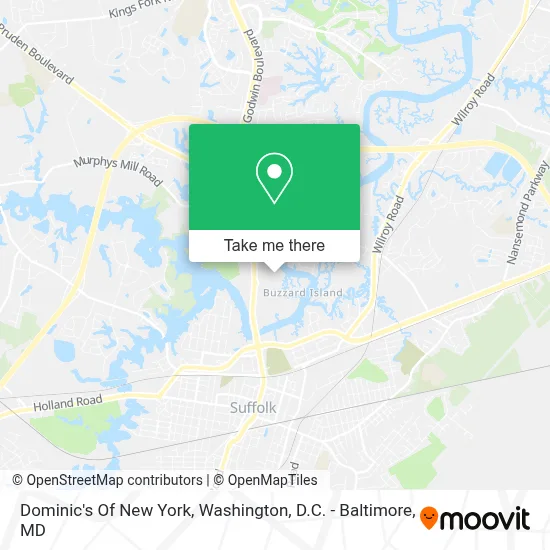 Dominic's Of New York map