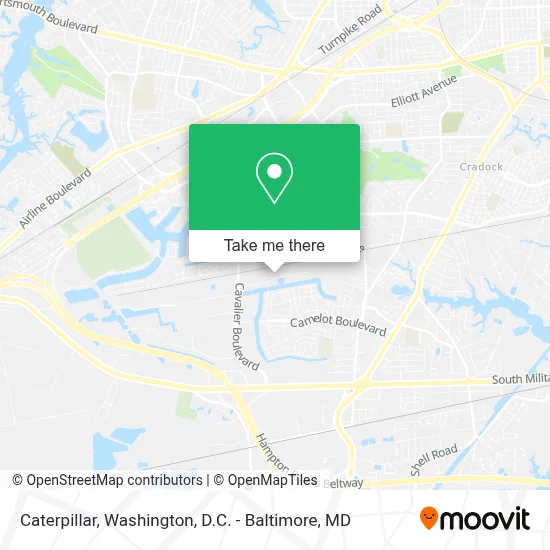 Caterpillar map