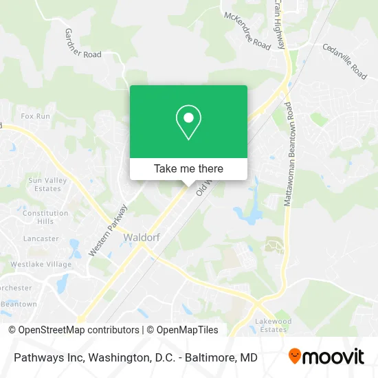 Pathways Inc map