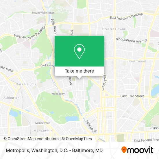 Metropolis map