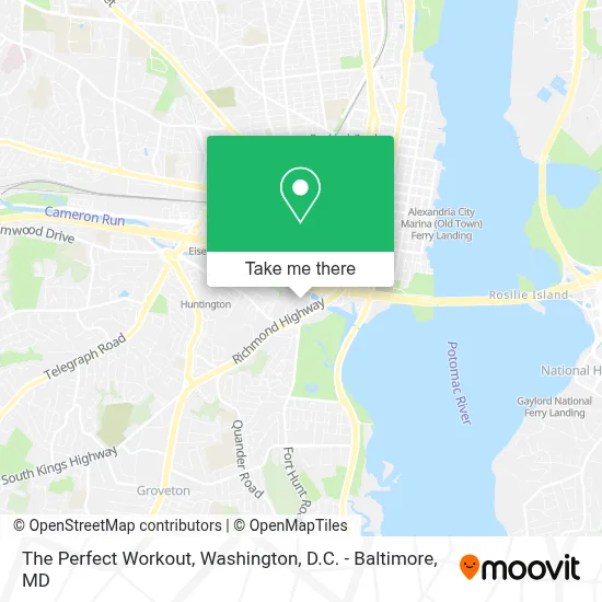 The Perfect Workout map