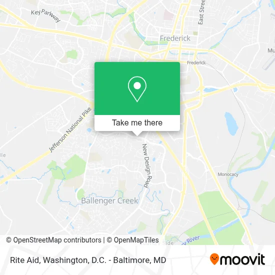 Rite Aid map